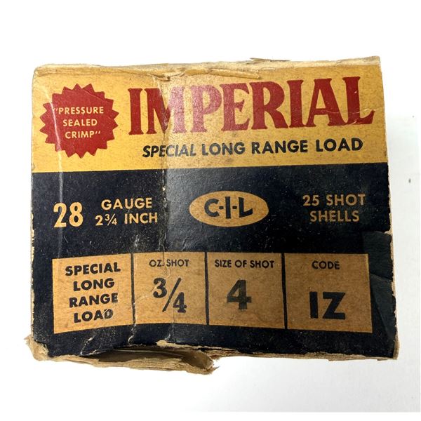 28 Gauge Imperial VINTAGE Shells x15