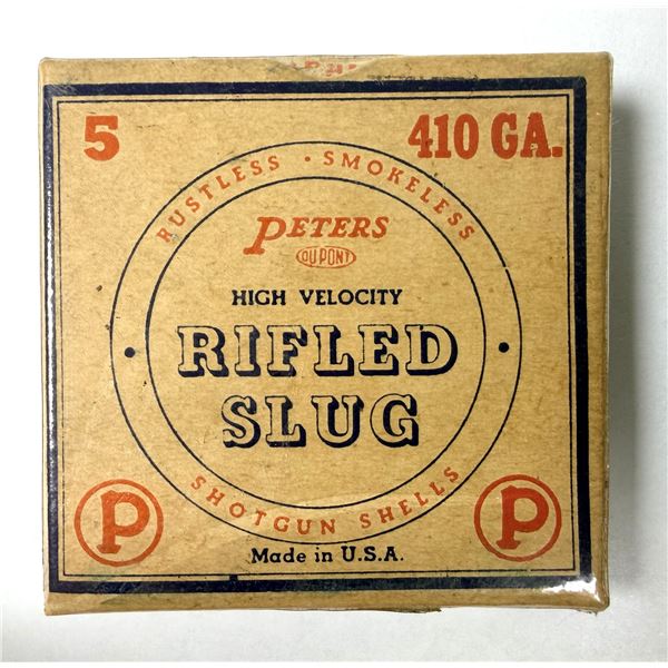 410 Gauge Peters VINTAGE x5 Shell Pack