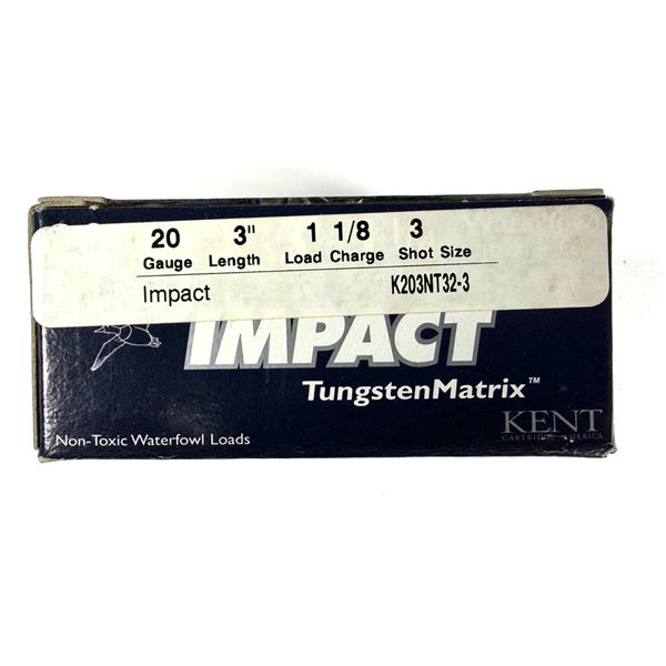20 Gauge KENT Tungsten Shells x10 - New