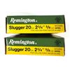 Image 1 : 20 Gauge Remington Slugger Shells x10 - New