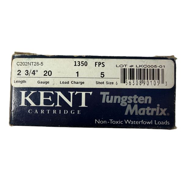 20 Gauge KENT Shells x10 - New