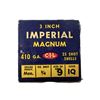 Image 1 : 410 Gauge 3 Inch Imperial Magnum VINTAGE x25 Shells