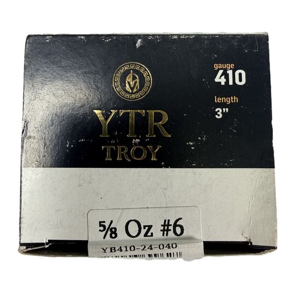 410 YTR Troy 3 Inch x25 Shells - NEW in box