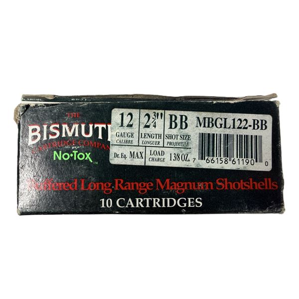 12 Gauge BB Bismuth Winchester x10 Shells
