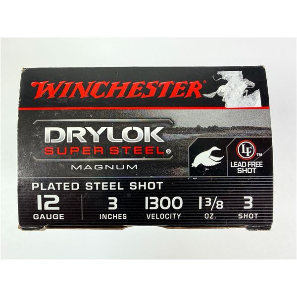12 Gauge Winchester Drylok 3 Inch x25 Shells