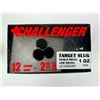 Image 1 : 12 Gauge Challenger Target Slug x25 Shells