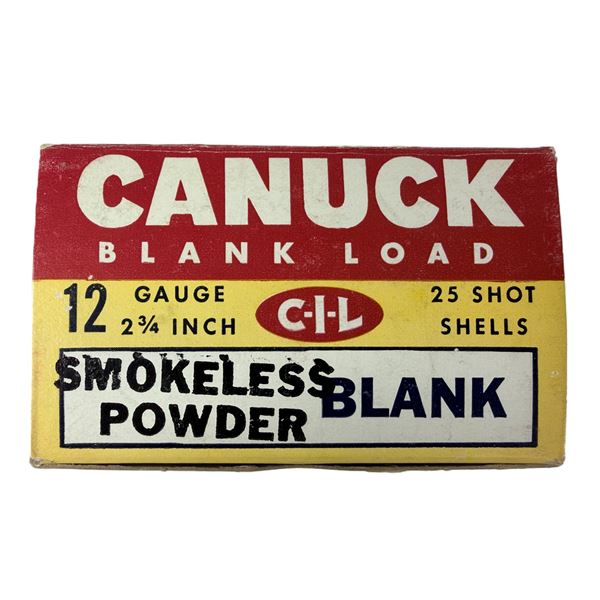 12 Gauge BLANKS CIL - Vintage x25 Shells