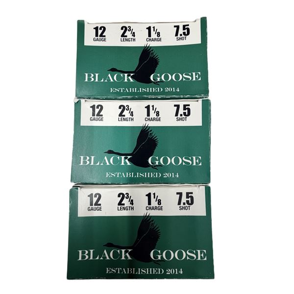 12 Gauge Black Goose TARGET LOAD x75 Shells