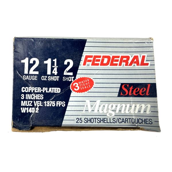 12 Gauge 3 Inch MAG - Federal x25 Shells