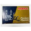 Image 1 : 12 Gauge 3 Inch Steel HV - Federal x25 Shells