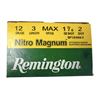 Image 1 : 12 Gauge Remington 3 Inch MAG x25 Shells NEW