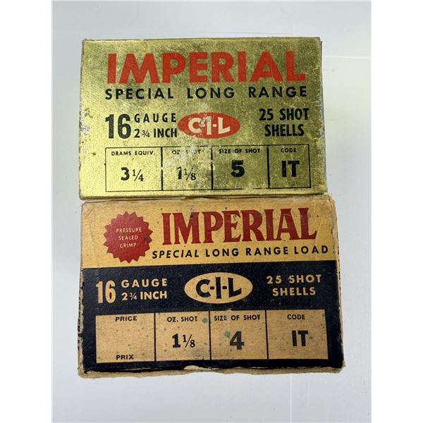 16 Gauge VINTAGE Imperial LOT x39 Shells