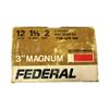 Image 1 : 12 Gauge Federal 3 Inch Magnum x25 Shells
