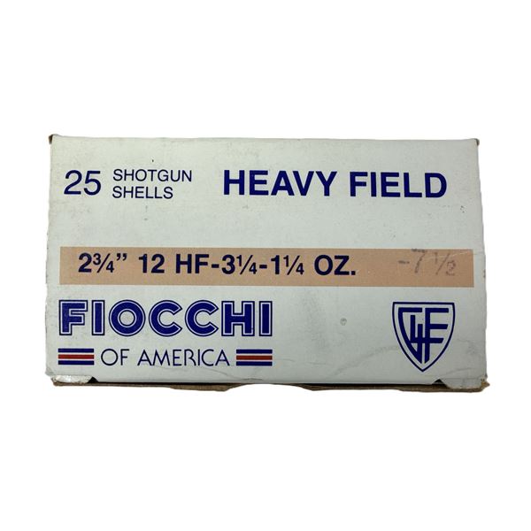 12 Gauge Fiocchi Heavy Field Load x25 Shells