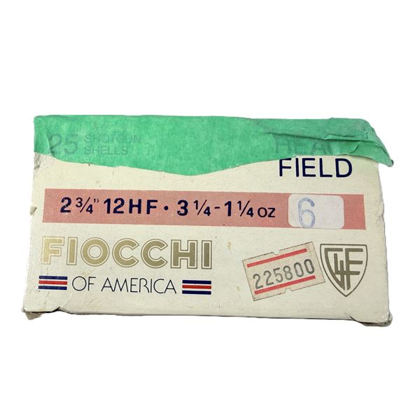 12 Gauge Fiocchi Heavy Field Load x25 Shells