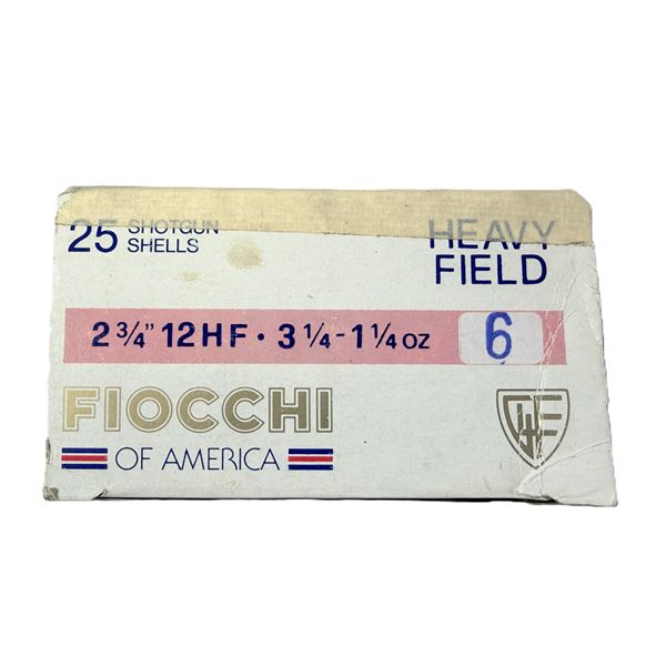 12 Gauge Fiocchi Heavy Field Load x25 Shells