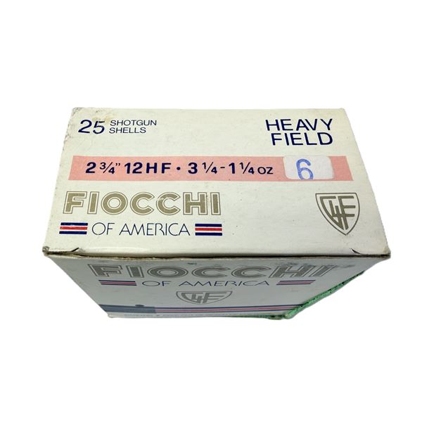 12 Gauge Fiocchi Heavy Field Load x25 Shells