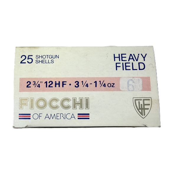 12 Gauge Fiocchi Heavy Field Load x25 Shells