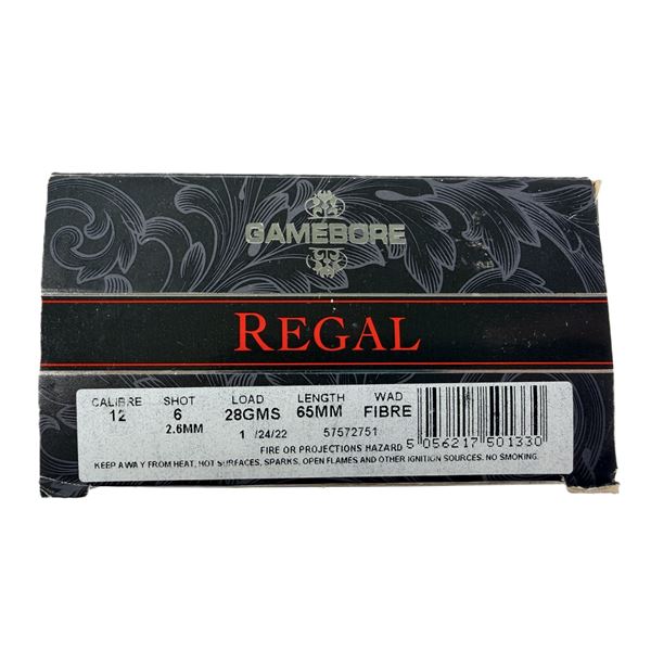 12 Gauge Gamebore REGAL Diamond Shot x25 Shells NIB