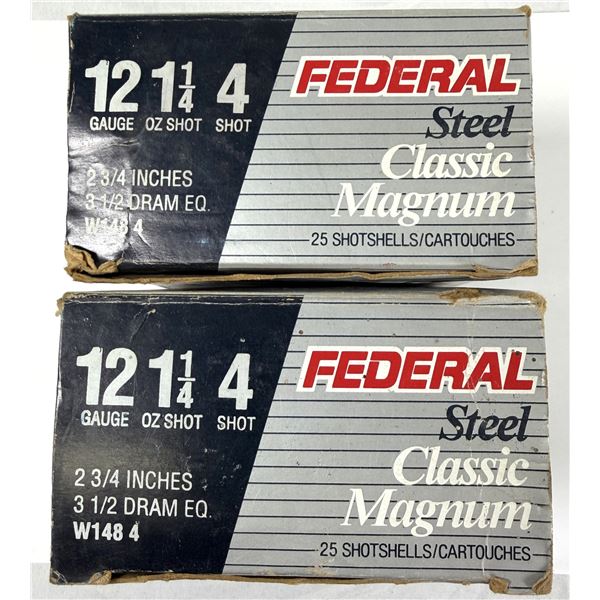 12 Gauge Federal Classic Magnum x47 Shells