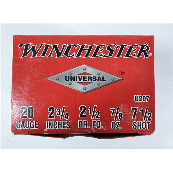 20 Gauge Winchester Target Load x25 Shells NIB