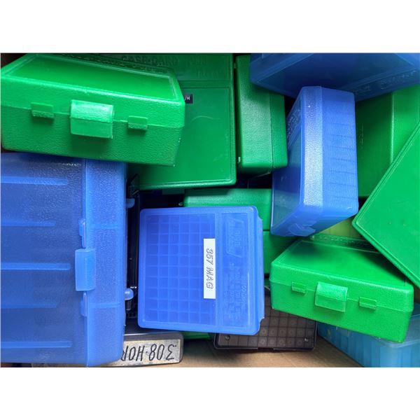Ammo Boxes LOT x34 - Mixed Calibers