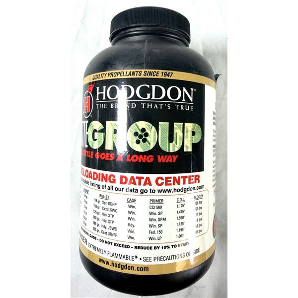 Hodgdon Smokeless Powder - 1.10 Pounds