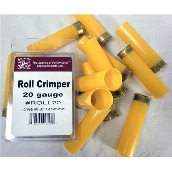 20 Gauge Roll Crimper Tool w/ 12 Hulls