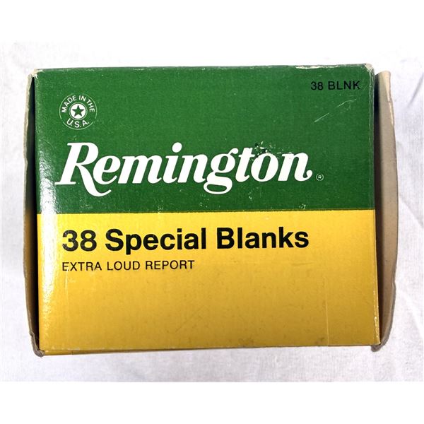 Remington 38 Special Blanks x50 - Extra Loud