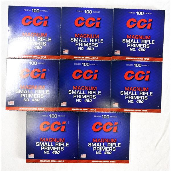 CCI Magnum Small Rifle Primers x800