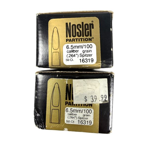 Nosler 30 CAL Bullets x100 - 100 Grain
