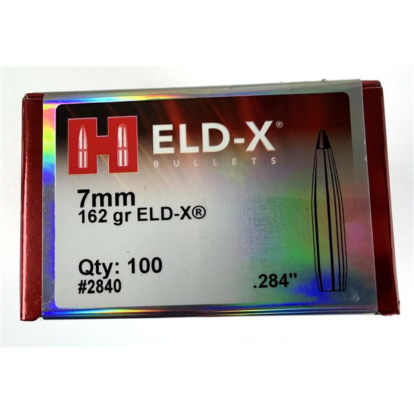 7mm Hornady Bullets ELD-X - x100 NEW