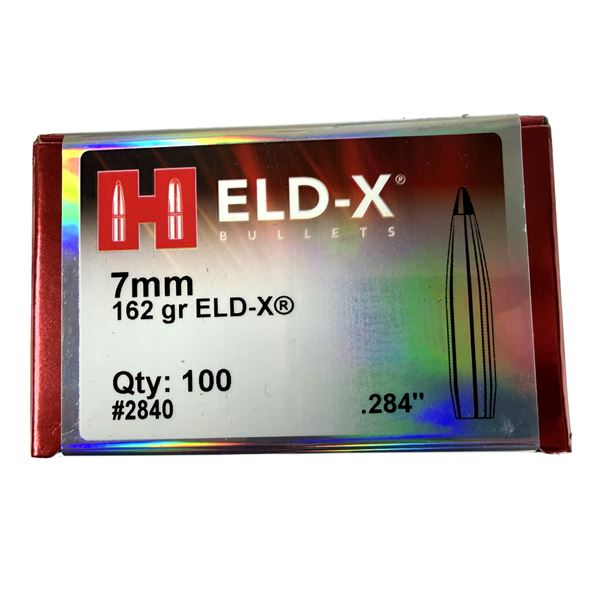 7mm Hornady Bullets ELD-X - x100