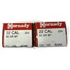 Image 1 : 22 CAL Hornady Bullets 55 Grain x200