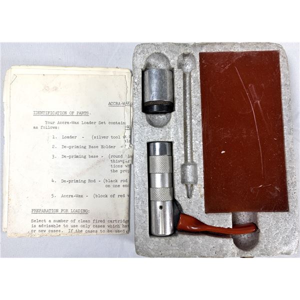 Acro Wax 222 REM Loader Set