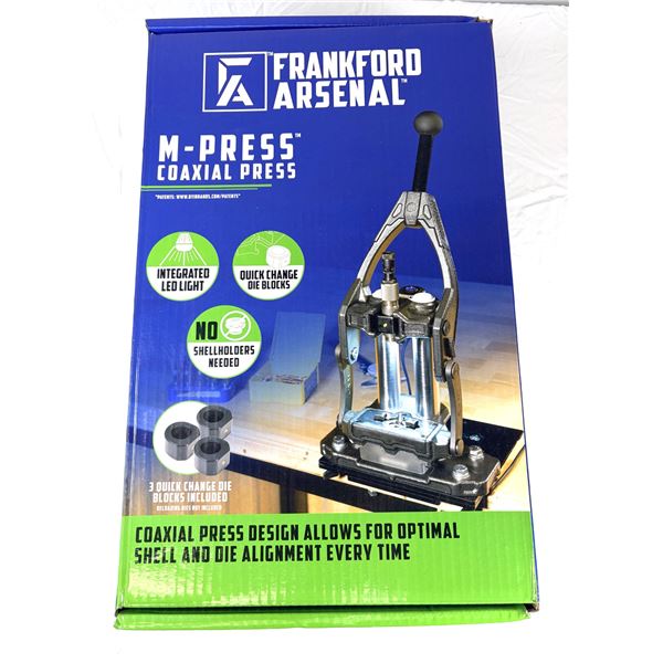 Franklin Arsenal M-Press Coaxial Reloading Press (In Box)