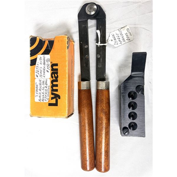 Lyman 36 CAL 4 Cavity Bullet Mold
