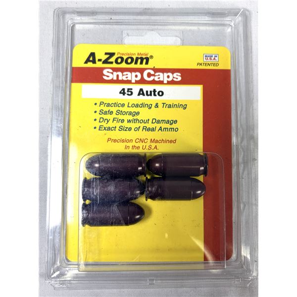 45 AUTO Dummy Snap Caps - AZoom