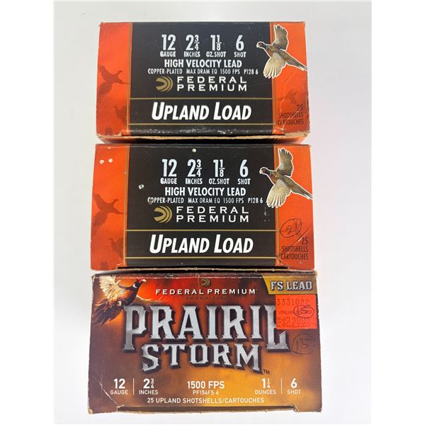12 Gauge Federal UPLAND Shells LOT x60