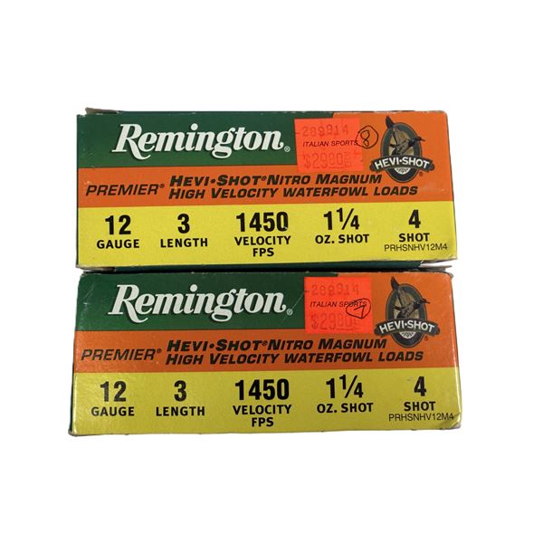 12 Gauge Remington HV Shot x15 Shells