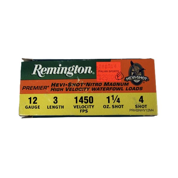12 Gauge Remington HV Shot x10 Shells