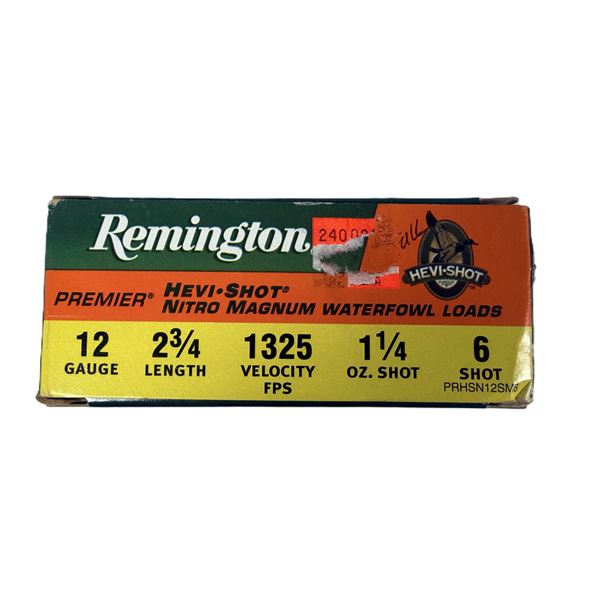 12 Gauge Remington HV Shot x10 Shells