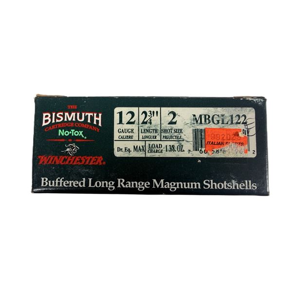 12 Gauge BISMUTH Winchester x10 Shells - 2 Shot