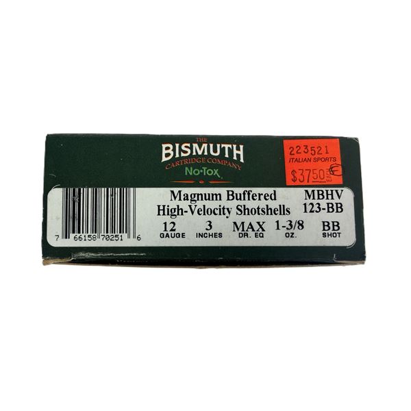12 Gauge BISMUTH Winchester x10 Shells - BB Shot