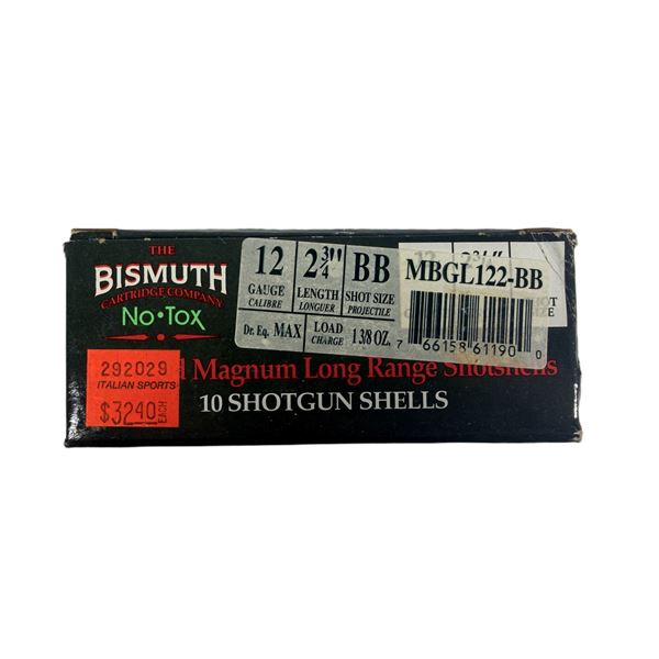 12 Gauge BISMUTH Winchester x10 Shells - BB Shot