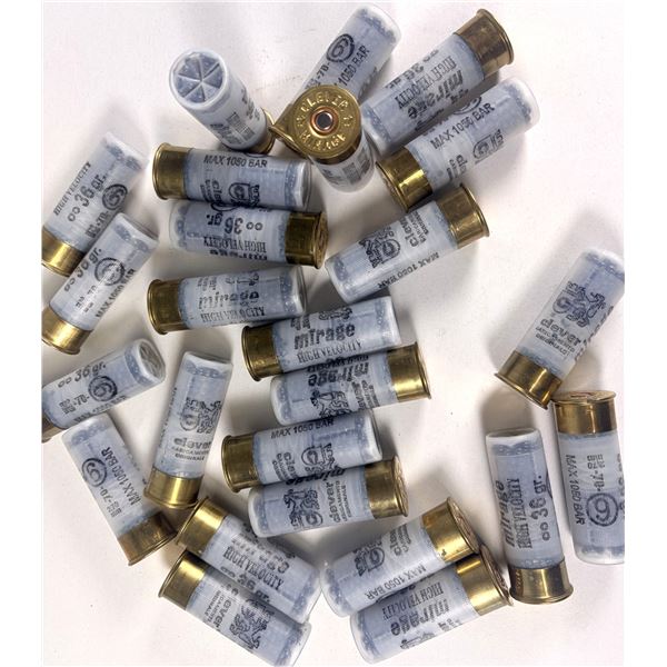 12 Gauge Mirage Buckshot HV LOT x25