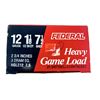 Image 1 : 12 Gauge Federal Heavy Game Load x25 Shells