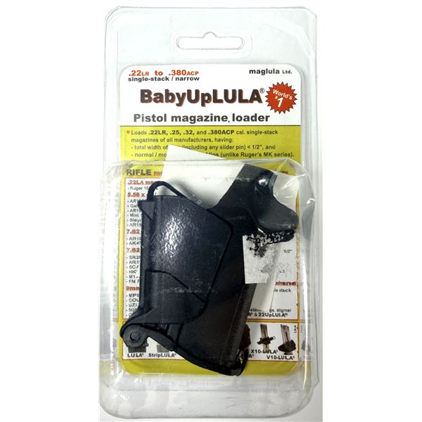 Baby Up LULA Mag Loader - 22 LR to 380 ACP