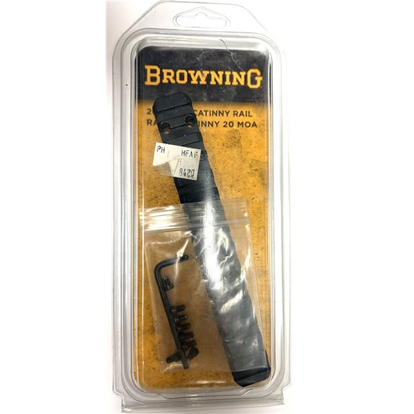 Browning 20 MOA Picatinny Rail - Short Action