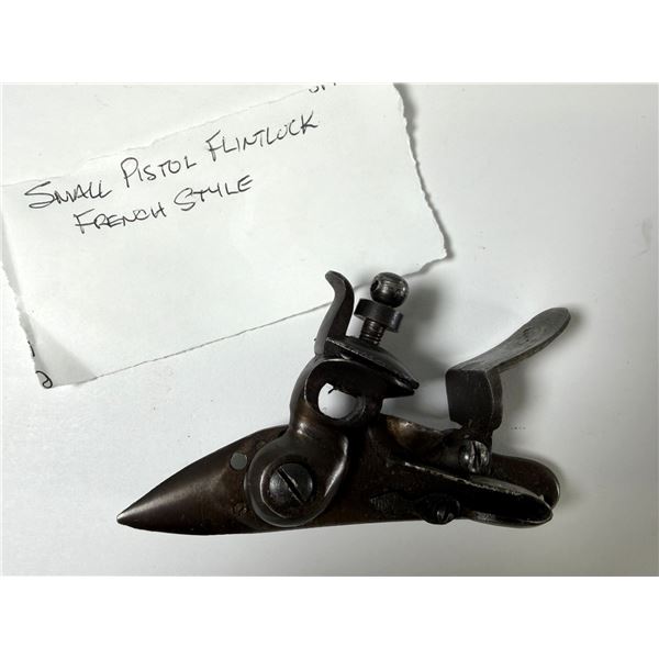Small Flintlock Pistol Part - French Made